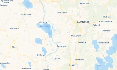 Regenradar Vorschaubild - Aktuelle Niederschläge in Stockstadt am Rhein und Umgebung
