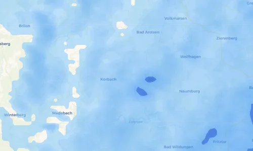 Regenradar Vorschaubild - Aktuelle Niederschläge in Strothe und Umgebung
