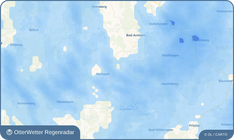 OtterWetter Regenradar-Widget Strothe