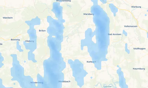 Regenradar Vorschaubild - Aktuelle Niederschläge in Sudeck und Umgebung