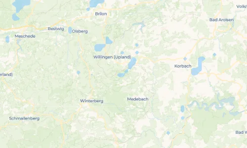 Regenradar Vorschaubild - Aktuelle Niederschläge in Titmaringhausen und Umgebung