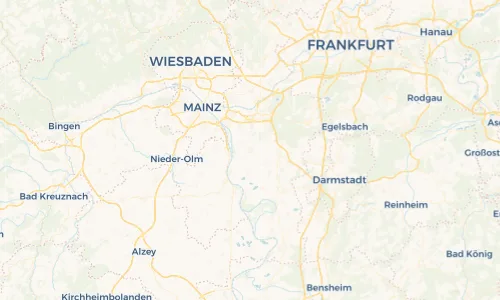 Regenradar Vorschaubild - Aktuelle Niederschläge in Trebur und Umgebung