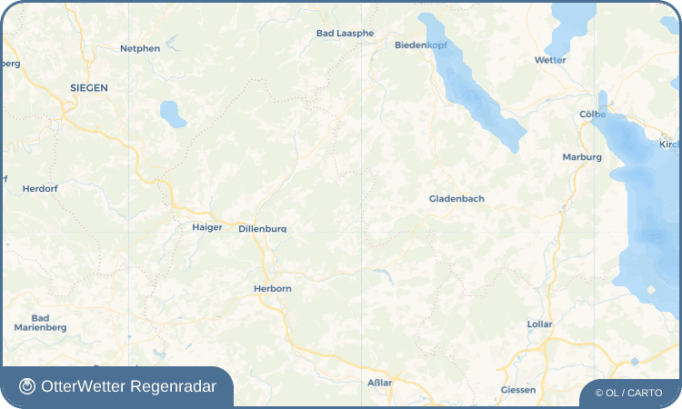 Wetter-Widget-Vorschau mit Vorhersagedaten für Tringenstein