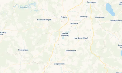 Regenradar Vorschaubild - Aktuelle Niederschläge in Trockenerfurth und Umgebung