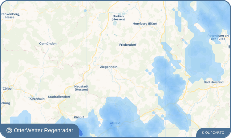 Wetter-Widget-Vorschau mit Vorhersagedaten für Trutzhain