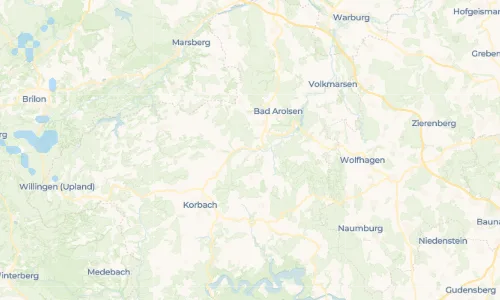 Regenradar Vorschaubild - Aktuelle Niederschläge in Twiste und Umgebung