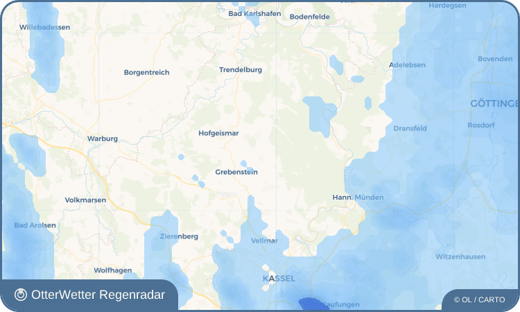 Wetter-Widget-Vorschau mit Vorhersagedaten für Udenhausen