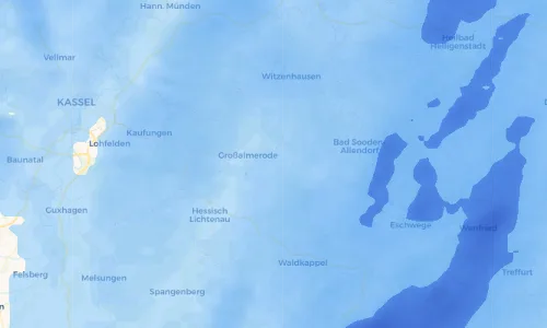 Regenradar Vorschaubild - Aktuelle Niederschläge in Uengsterode und Umgebung