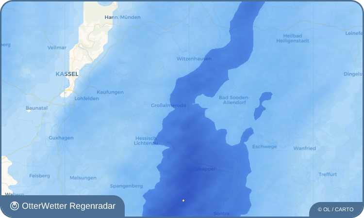 Widget-Vorschau für Uengsterode Wetter-Widget-Vorschau mit Vorhersagedaten für Uengsterode