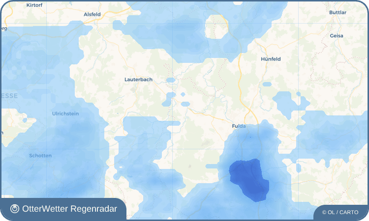 Widget-Vorschau für Uffhausen Wetter-Widget-Vorschau mit Vorhersagedaten für Uffhausen
