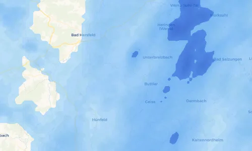 Regenradar Vorschaubild - Aktuelle Niederschläge in Ufhausen und Umgebung