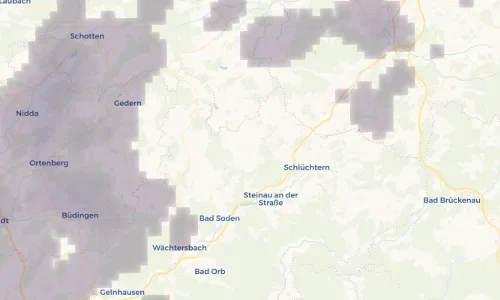 Regenradar Vorschaubild - Aktuelle Niederschläge in Ulmbach und Umgebung