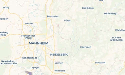 Regenradar Vorschaubild - Aktuelle Niederschläge in Unter-Flockenbach und Umgebung