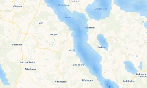 Regenradar Vorschaubild - Aktuelle Niederschläge in Unter-Schmitten und Umgebung