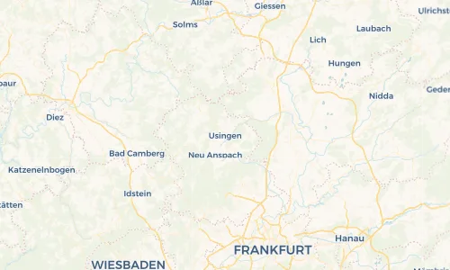 Regenradar Vorschaubild - Aktuelle Niederschläge in Usingen und Umgebung