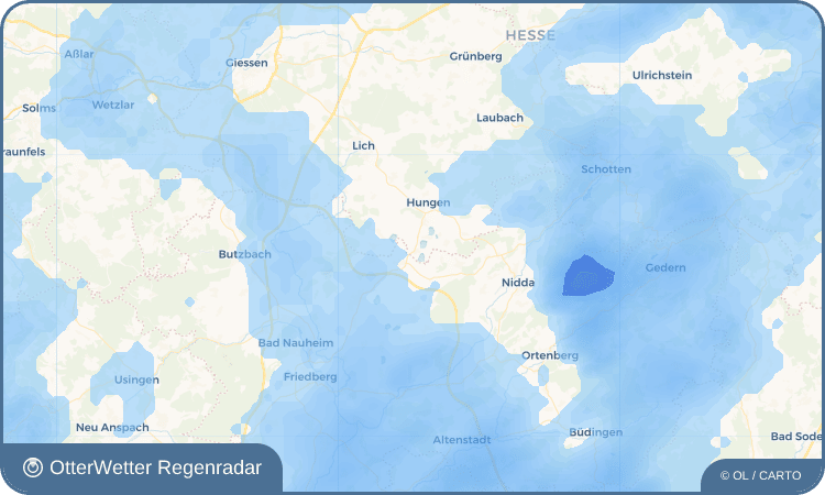 Widget-Vorschau für Utphe Wetter-Widget-Vorschau mit Vorhersagedaten für Utphe