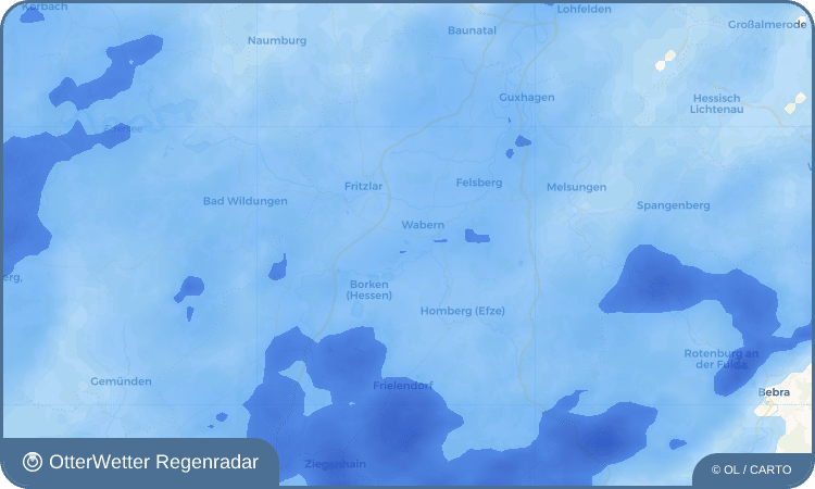 OtterWetter Regenradar-Widget Uttershausen