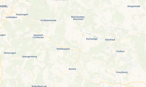 Regenradar Vorschaubild - Aktuelle Niederschläge in Vierbach und Umgebung