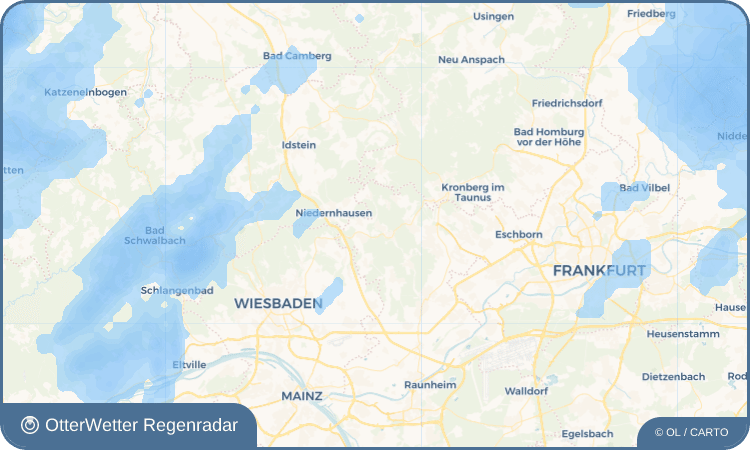 Widget-Vorschau für Vockenhausen Wetter-Widget-Vorschau mit Vorhersagedaten für Vockenhausen
