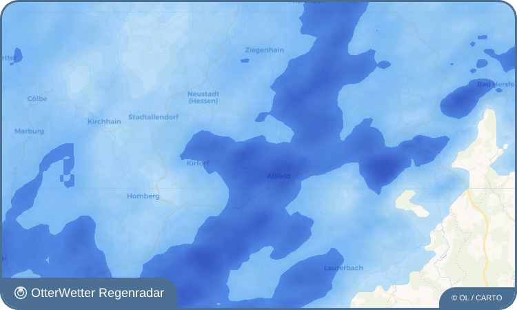 Wetter-Widget-Vorschau mit Vorhersagedaten für Vockenrod