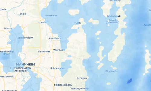 Regenradar Vorschaubild - Aktuelle Niederschläge in Vöckelsbach und Umgebung