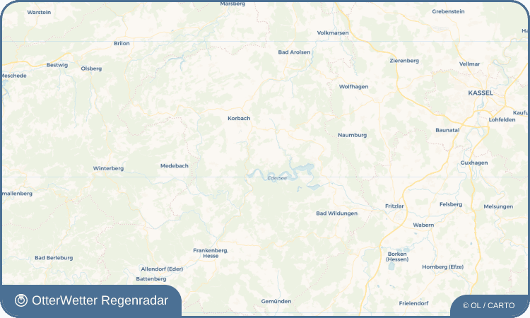 Widget-Vorschau für Vöhl Wetter-Widget-Vorschau mit Vorhersagedaten für Vöhl