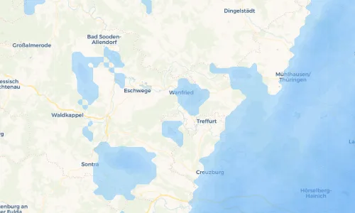 Regenradar Vorschaubild - Aktuelle Niederschläge in Völkershausen und Umgebung