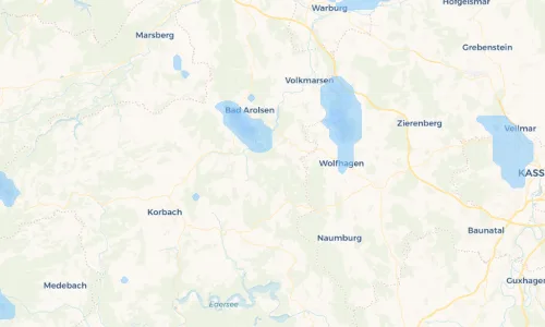 Regenradar Vorschaubild - Aktuelle Niederschläge in Volkhardinghausen und Umgebung