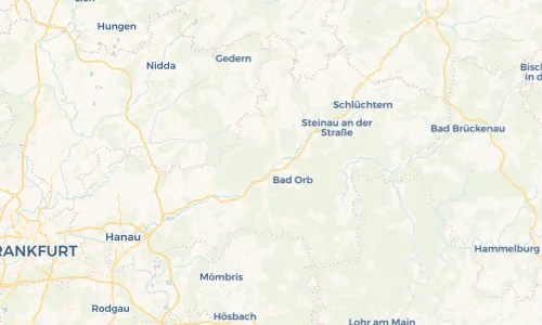 Regenradar Vorschaubild - Aktuelle Niederschläge in Wächtersbach und Umgebung