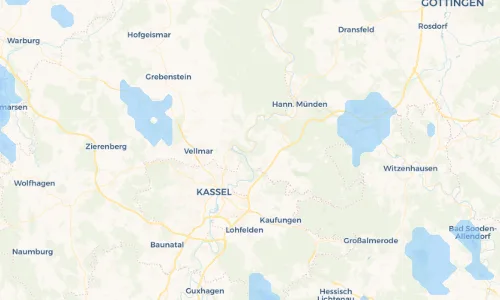 Regenradar Vorschaubild - Aktuelle Niederschläge in Wahnhausen und Umgebung