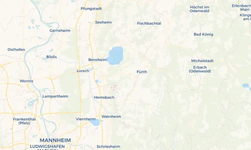 Regenradar Vorschaubild - Aktuelle Niederschläge in Wald-Erlenbach und Umgebung