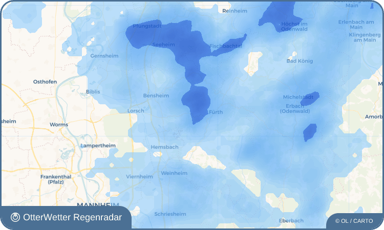 Widget-Vorschau für Wald-Erlenbach Wetter-Widget-Vorschau mit Vorhersagedaten für Wald-Erlenbach