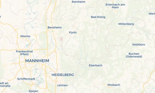Regenradar Vorschaubild - Aktuelle Niederschläge in Wald-Michelbach und Umgebung