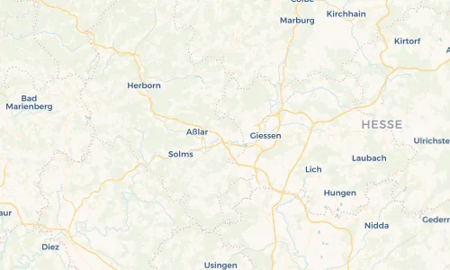 Regenradar Vorschaubild - Aktuelle Niederschläge in Waldgirmes und Umgebung