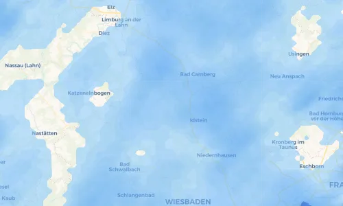 Regenradar Vorschaubild - Aktuelle Niederschläge in Wallbach und Umgebung
