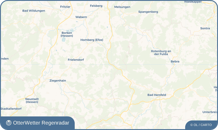 OtterWetter Regenradar-Widget Wallenstein