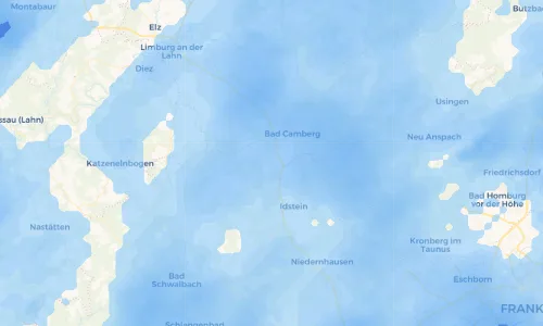 Regenradar Vorschaubild - Aktuelle Niederschläge in Wallrabenstein und Umgebung