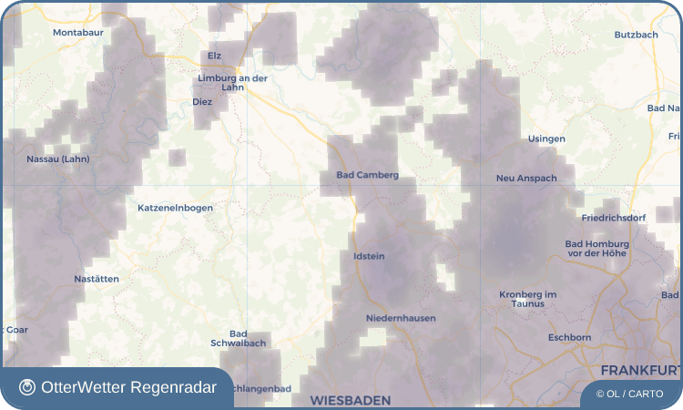 Widget-Vorschau für Wallrabenstein Wetter-Widget-Vorschau mit Vorhersagedaten für Wallrabenstein