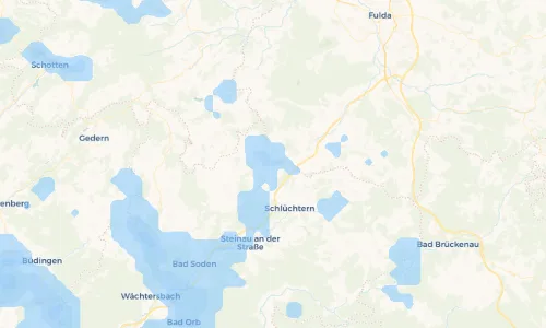 Regenradar Vorschaubild - Aktuelle Niederschläge in Wallroth und Umgebung