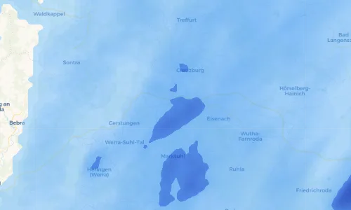 Regenradar Vorschaubild - Aktuelle Niederschläge in Wartha und Umgebung