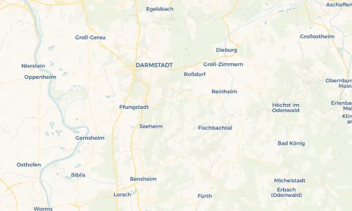 Regenradar Vorschaubild - Aktuelle Niederschläge in Waschenbach und Umgebung