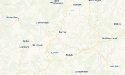 Regenradar Vorschaubild - Aktuelle Niederschläge in Wasenberg und Umgebung