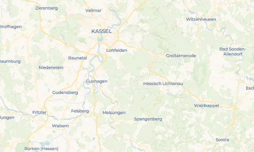 Regenradar Vorschaubild - Aktuelle Niederschläge in Wattenbach und Umgebung