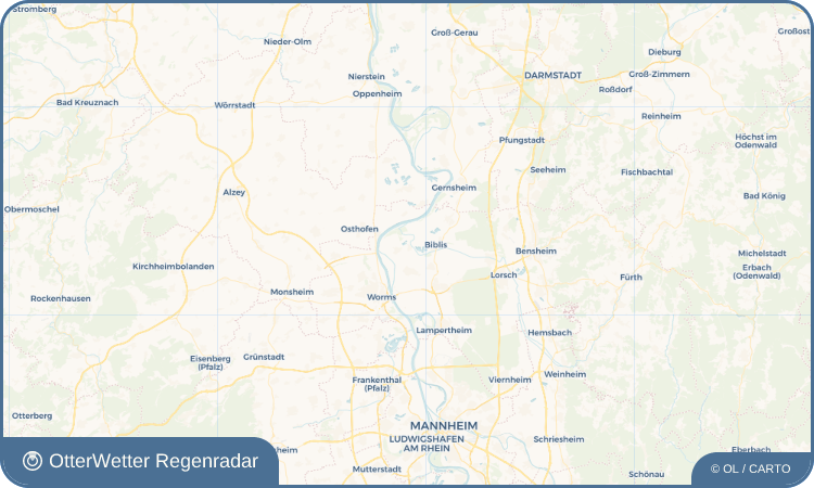 OtterWetter Regenradar-Widget Wattenheim