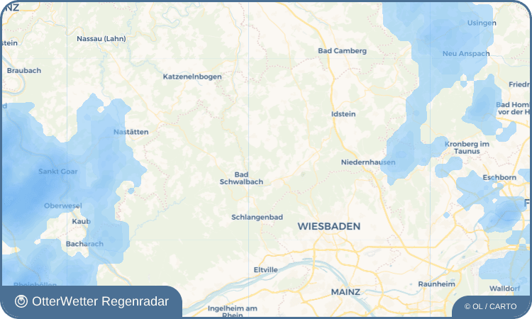 Widget-Vorschau für Watzhahn Wetter-Widget-Vorschau mit Vorhersagedaten für Watzhahn