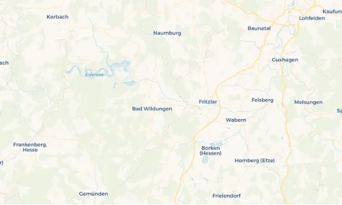 Regenradar Vorschaubild - Aktuelle Niederschläge in Wega und Umgebung