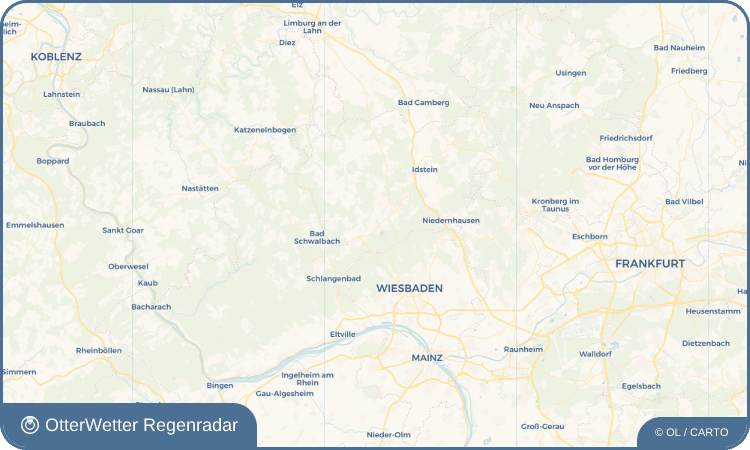 OtterWetter Regenradar-Widget Wehen