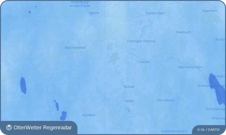 OtterWetter Regenradar-Widget Wehrshausen
