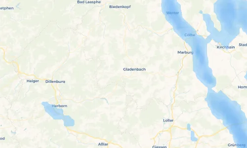 Regenradar Vorschaubild - Aktuelle Niederschläge in Weidenhausen und Umgebung