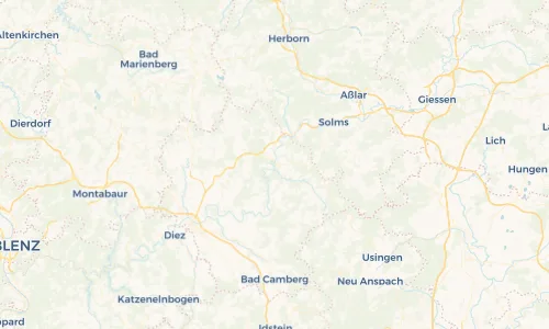 Regenradar Vorschaubild - Aktuelle Niederschläge in Weilburg und Umgebung